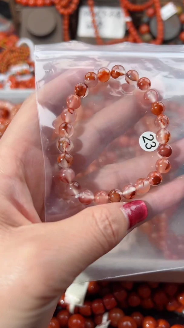 【闪购商品】南红玛瑙手串未镶嵌7+