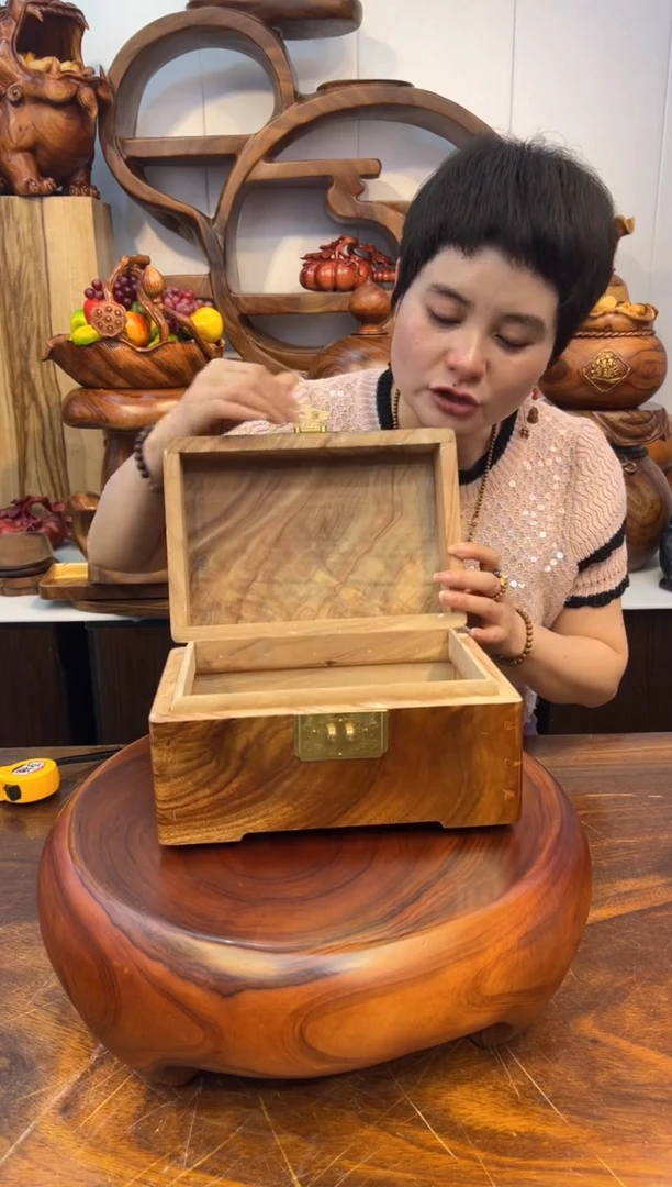 木香樟手工收纳箱子