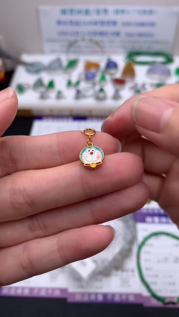 【闪购商品】18K金吊坠(不含链)模式推广期24小时鉴赏期