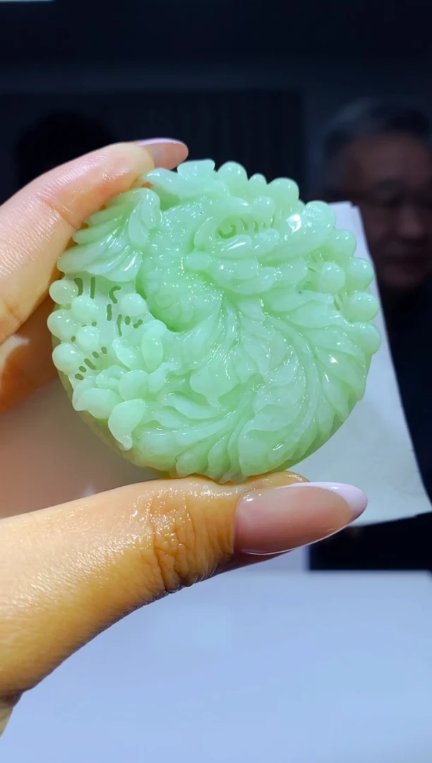 定制翡翠未镶嵌毛货闪购链接ZJX043