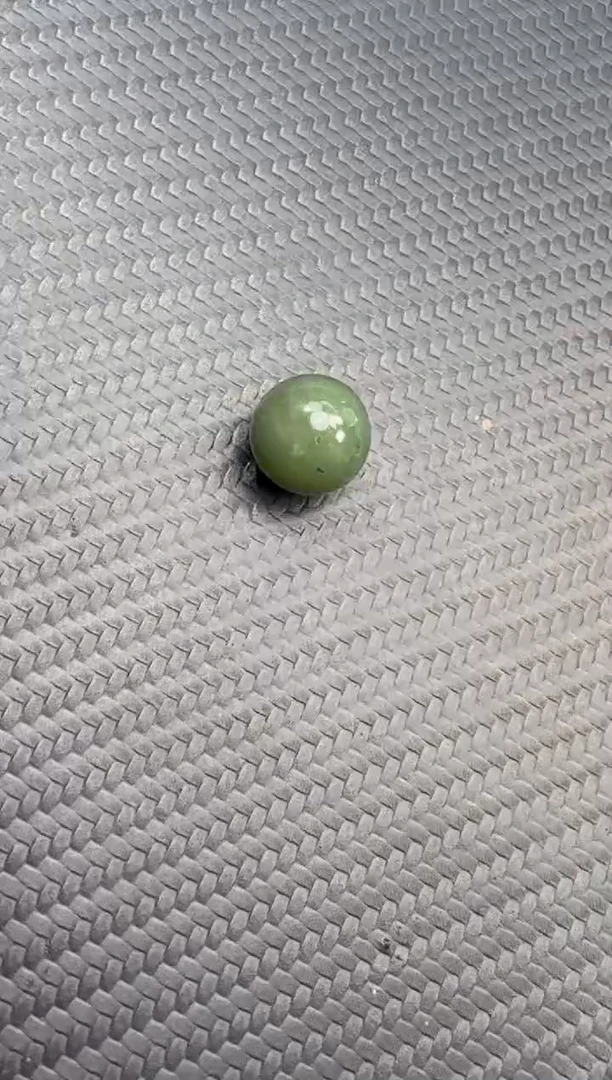 未镶嵌手串和田玉洋*头若羌微色差青玉卡14单株