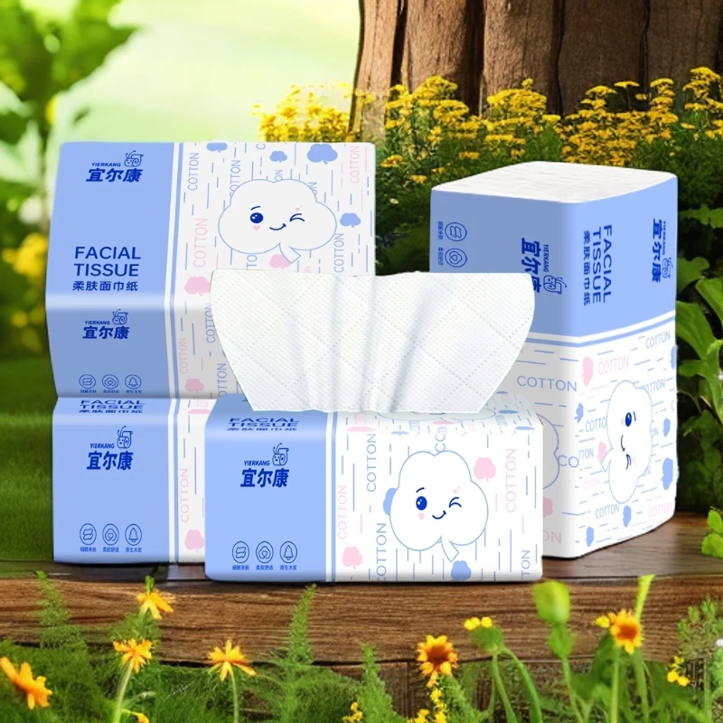 3包新人福利抽纸家用餐巾纸手纸纸巾原木浆厕纸卷纸卫生纸面巾纸