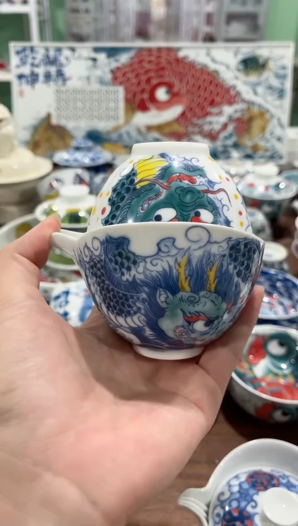 拙明院（微瑕价格）手抓壶+三方杯