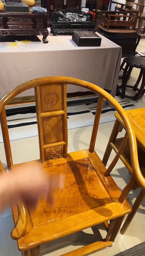 金丝楠金丝楠圈椅单张