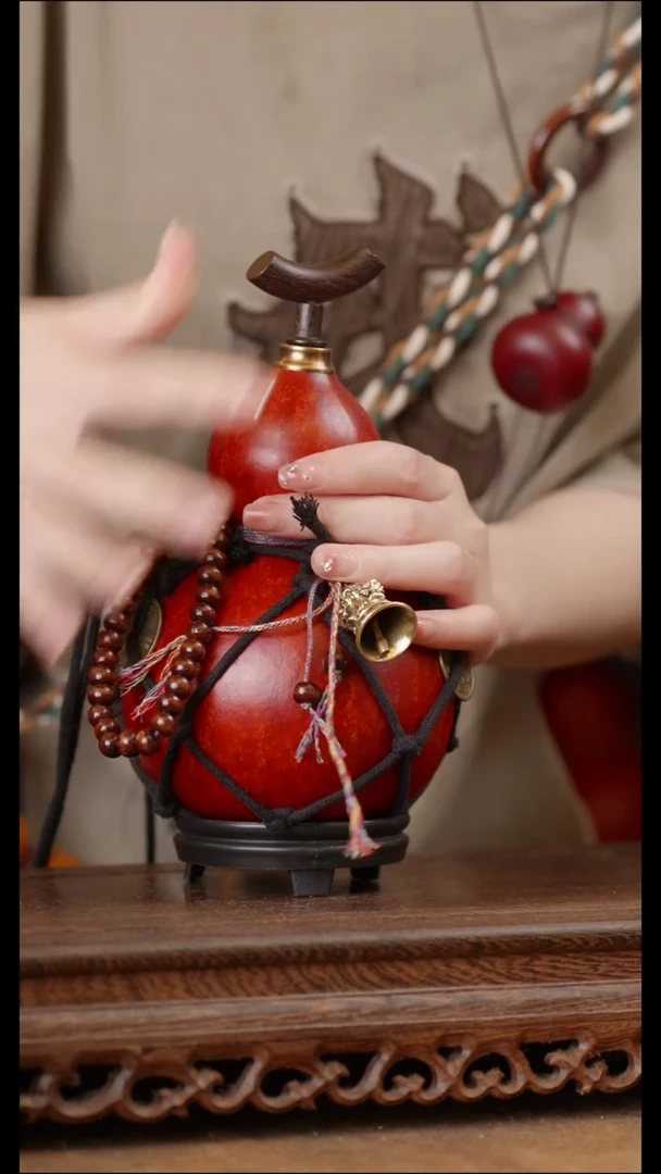 293号精品天然大漆酒葫芦一物一拍~