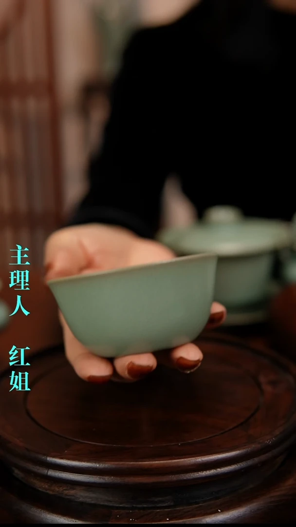 瓷片原产地原矿釉汝瓷