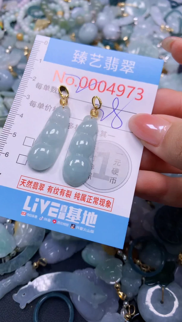 颈饰未镶嵌翡翠4973