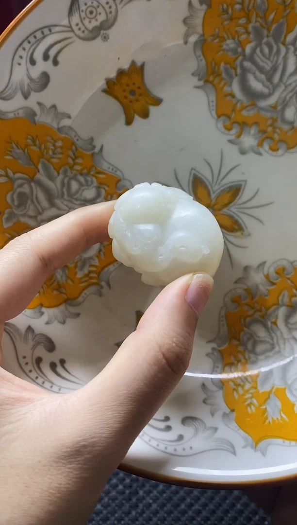 瓷片瓷片 瓷器 摆件 1个