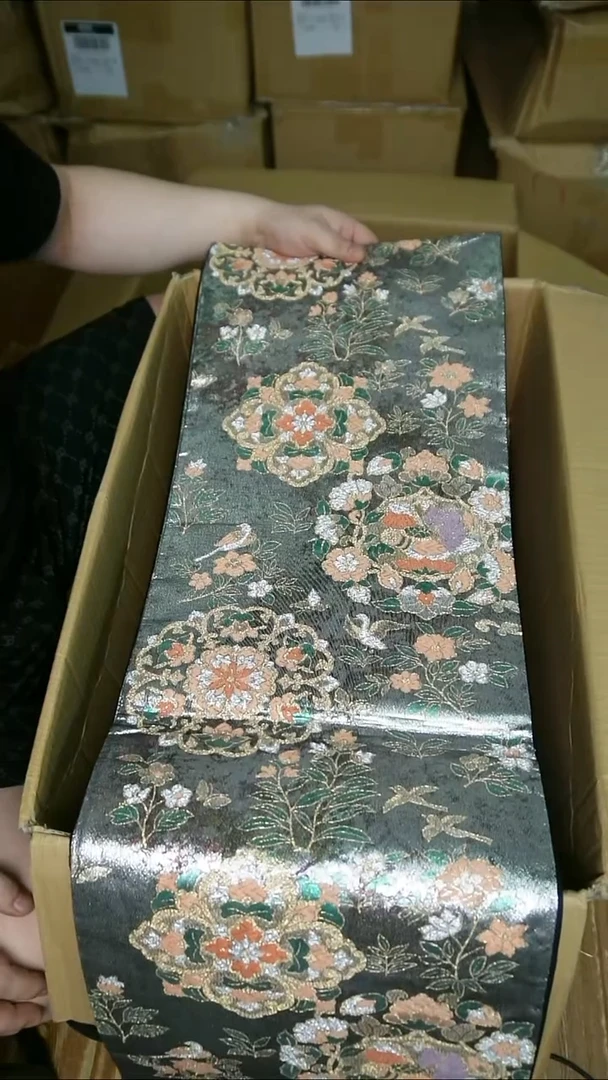 织绣织锦22宝象花。