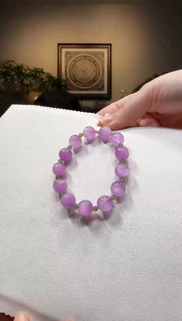 未镶嵌锂辉石手链手链