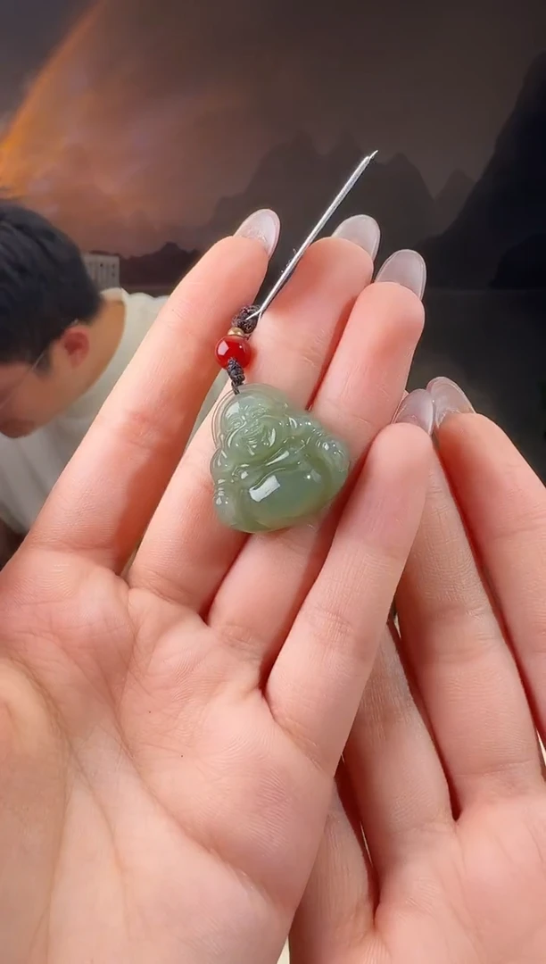 颈饰未镶嵌和田玉25佛公