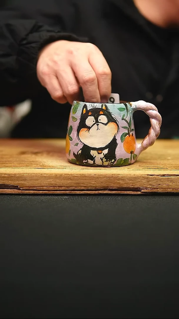 @@陶园瓷舍@@纯手工手绘@高温釉下彩