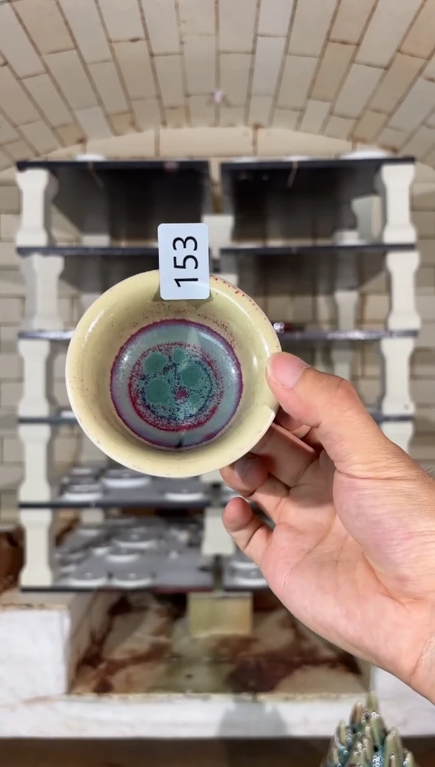 摆件精品窑变钧瓷茶器