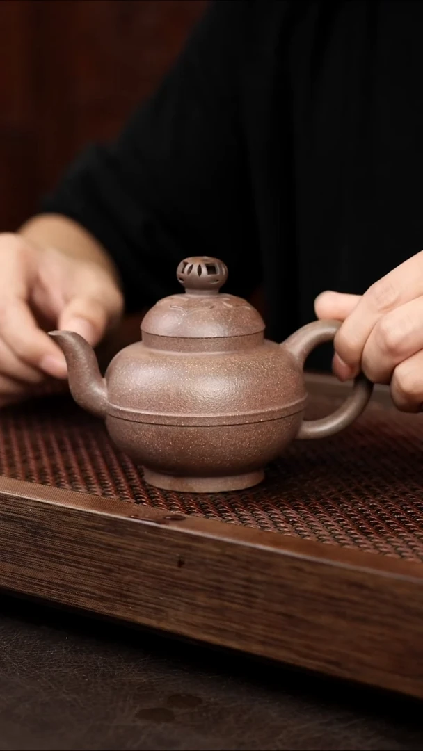 茶壶紫砂6-2玉带宫灯