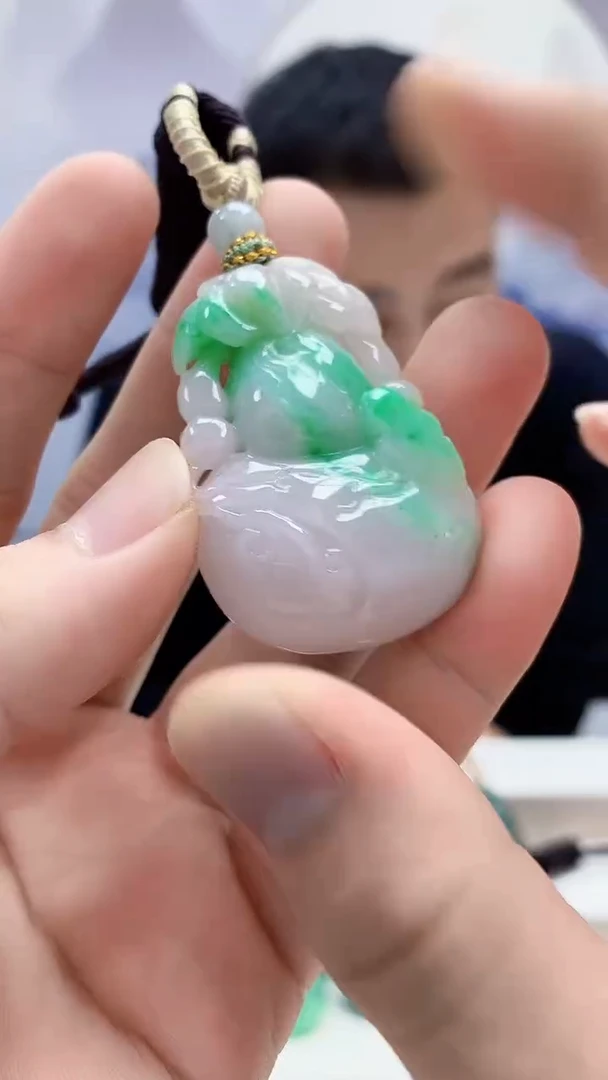 未镶嵌定制翡翠4898bb-毛货挂件6