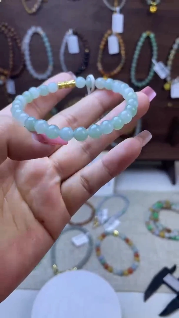 未镶嵌手链翡翠手串