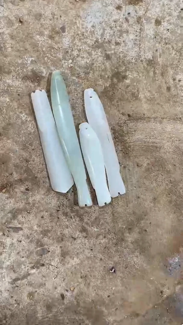 未镶嵌和田玉把件一单4个