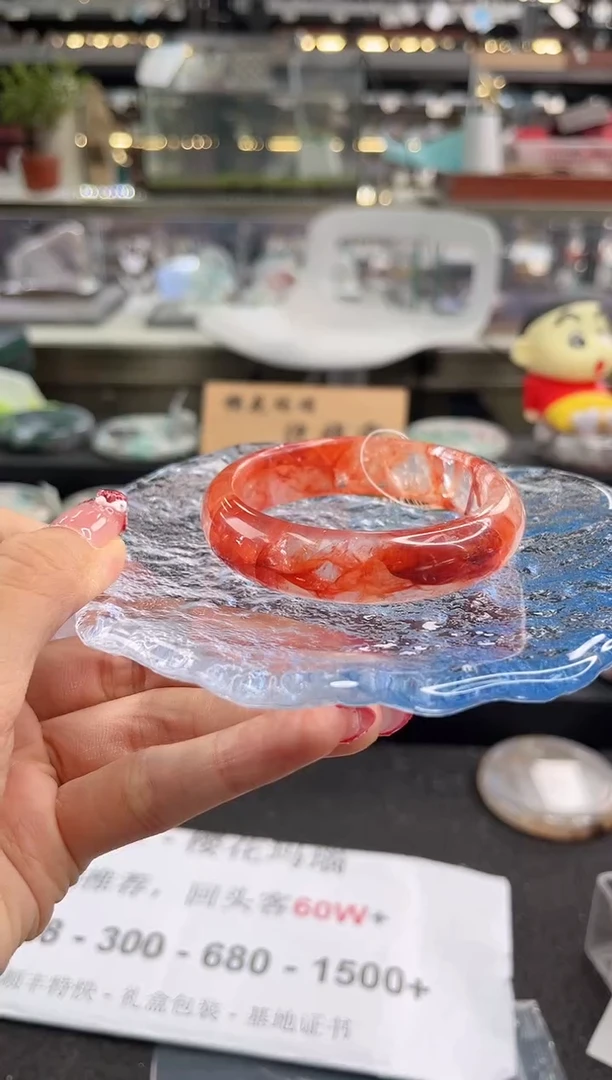 未镶嵌手镯水晶54--56圈口S3J1424