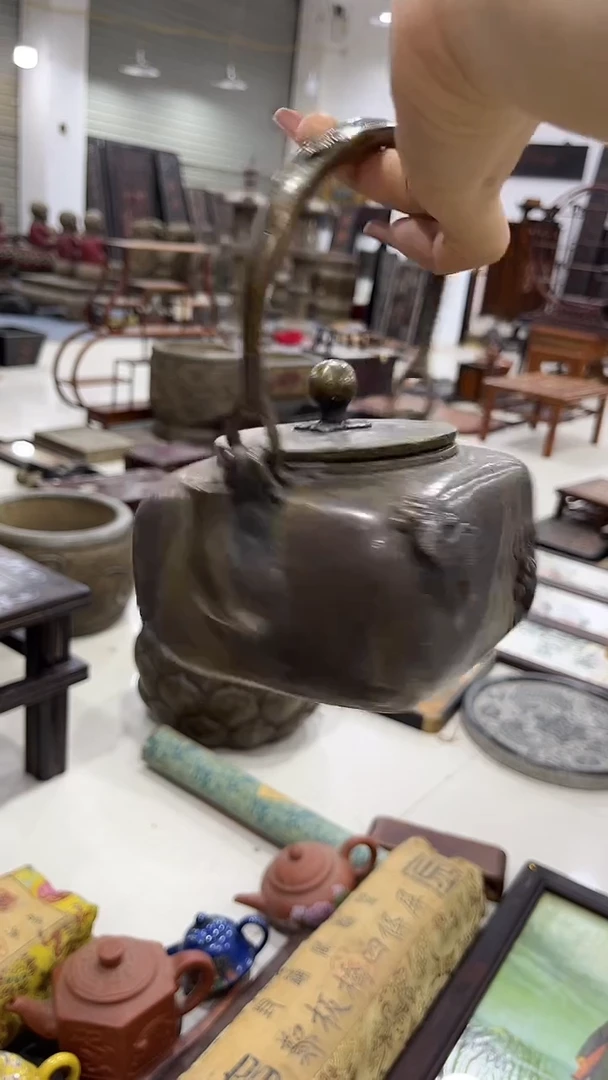 木忆沐铜茶具茶架1