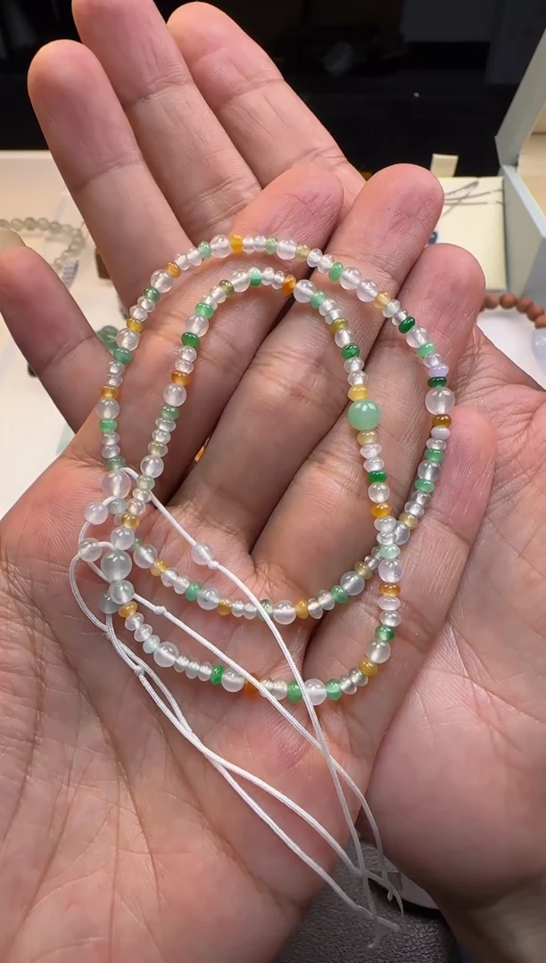 定制翡翠未镶嵌-**、手串