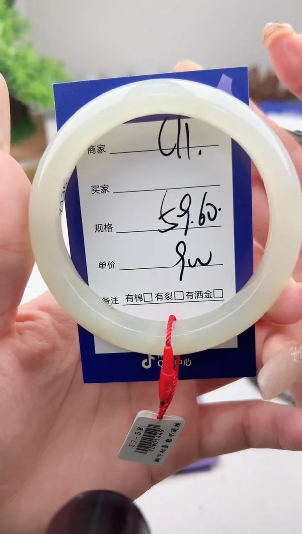 未镶嵌手镯和田玉微色差C11