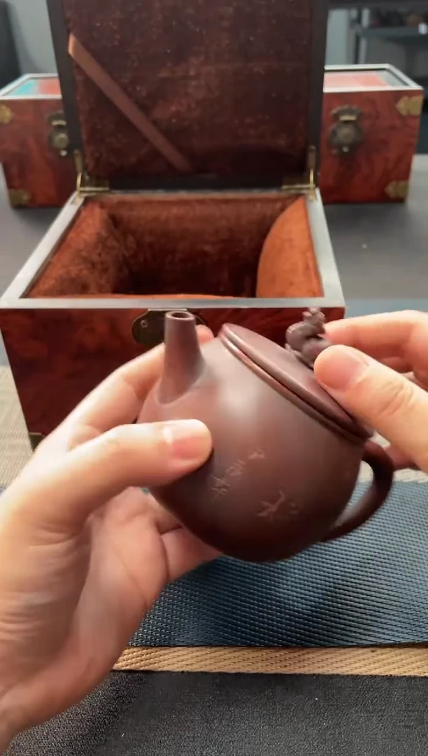 茶壶紫砂154 宜兴原矿紫砂