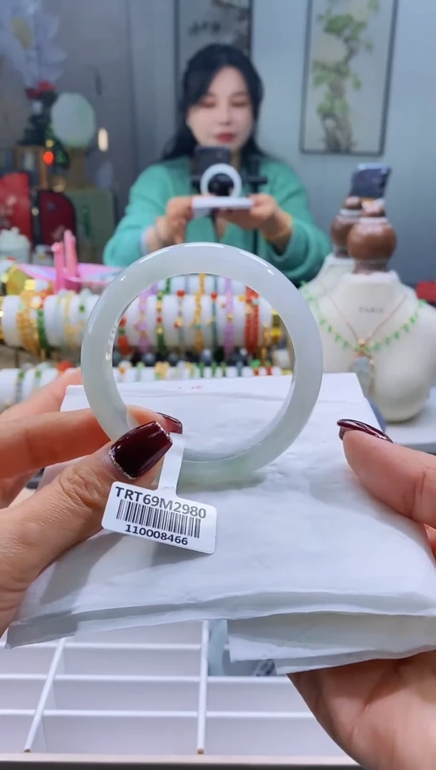 未镶嵌手镯翡翠74号55.8/12.4*7.8