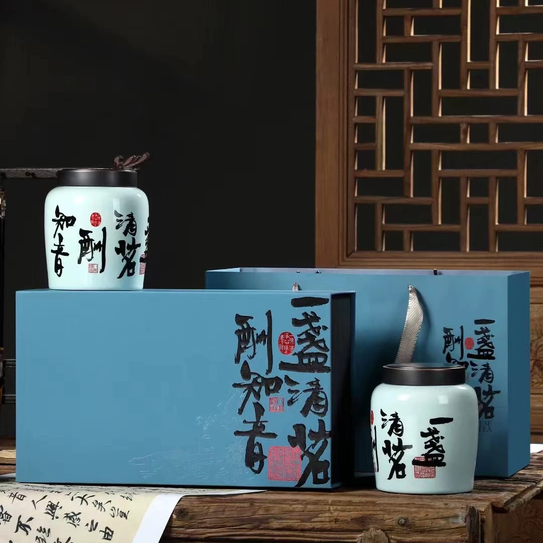 【一盏清明】凤凰单枞 双陶瓷茶叶礼盒