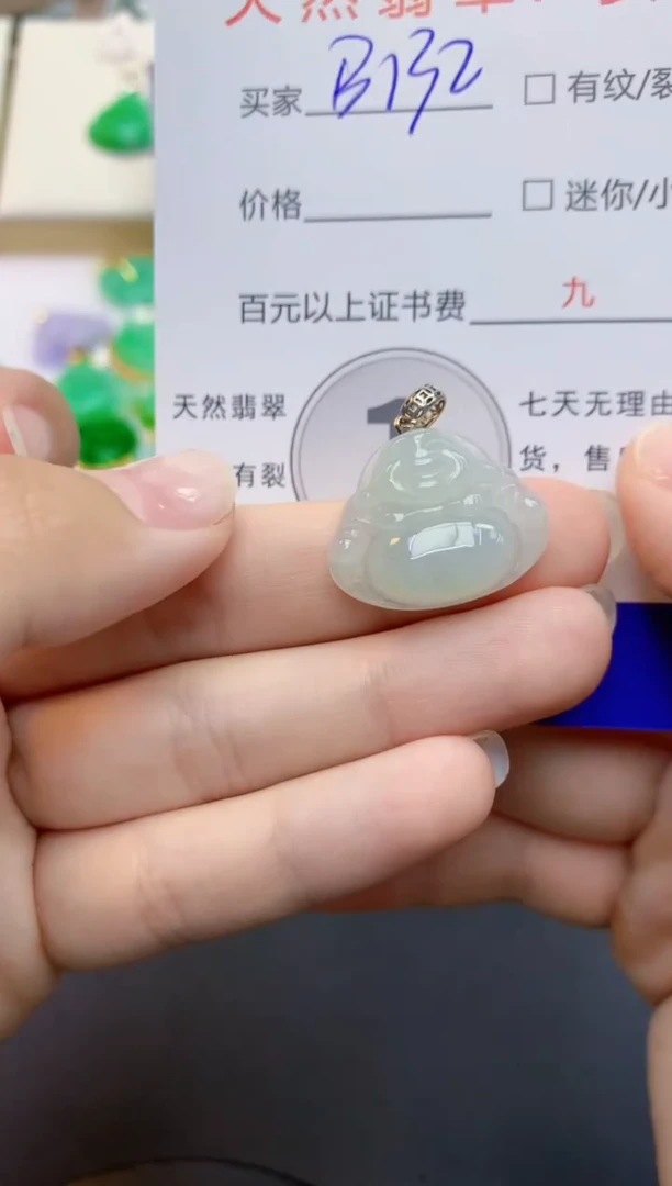 翡翠未镶嵌颈饰天然缅甸A货翡翠