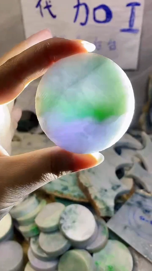 裸石翡翠纯天然翡翠A货157