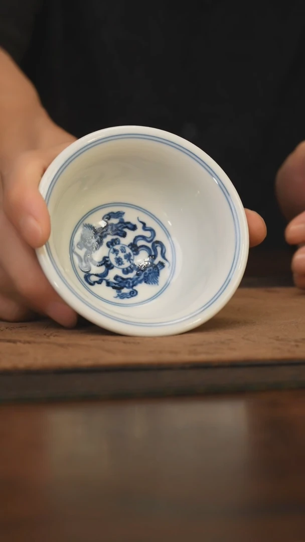 瓷片柴窑青花破价福利