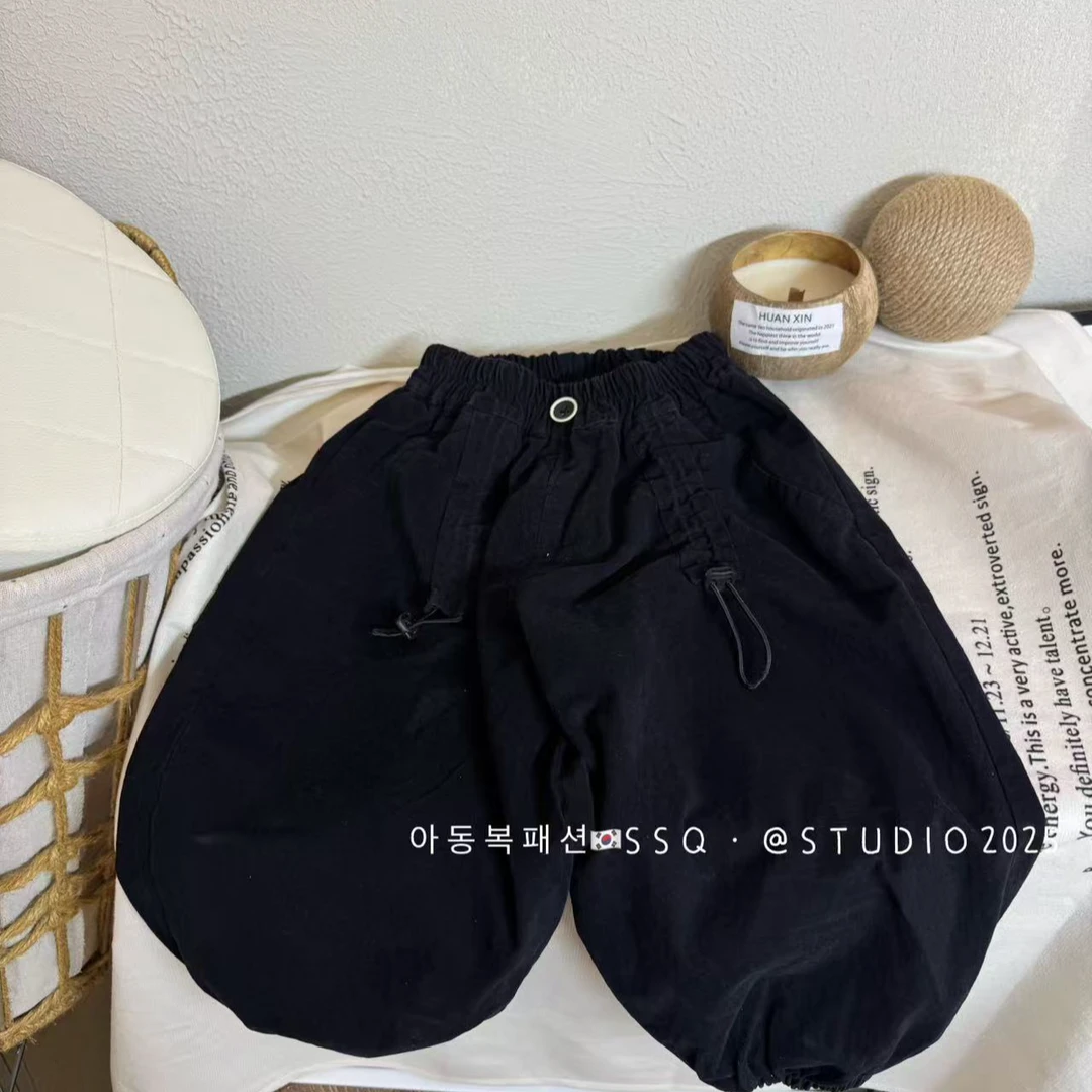 【破价】抽绳奶哈裤水洗棉韩国小裤