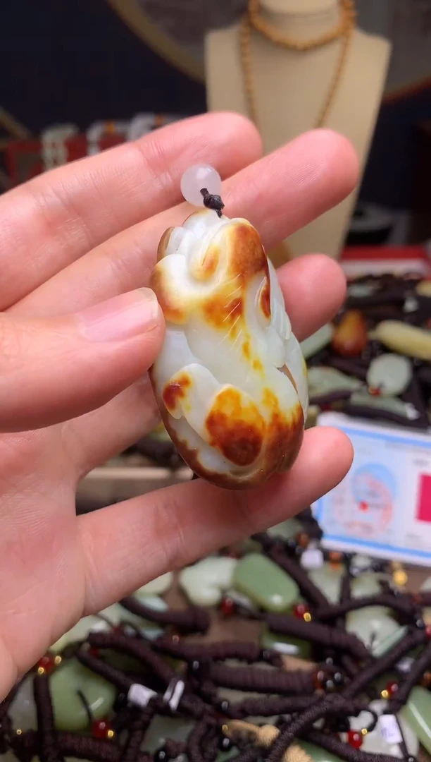 颈饰未镶嵌和田玉新疆料青海料清水和田玉吊坠