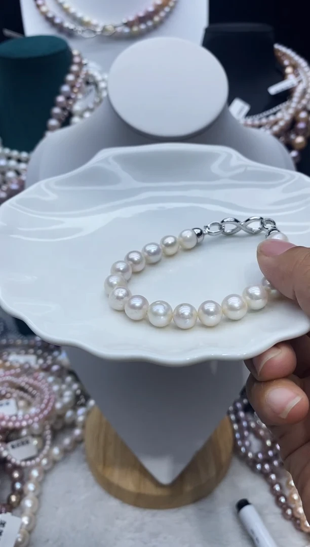 淡水珍珠手绳未镶嵌珍珠手链