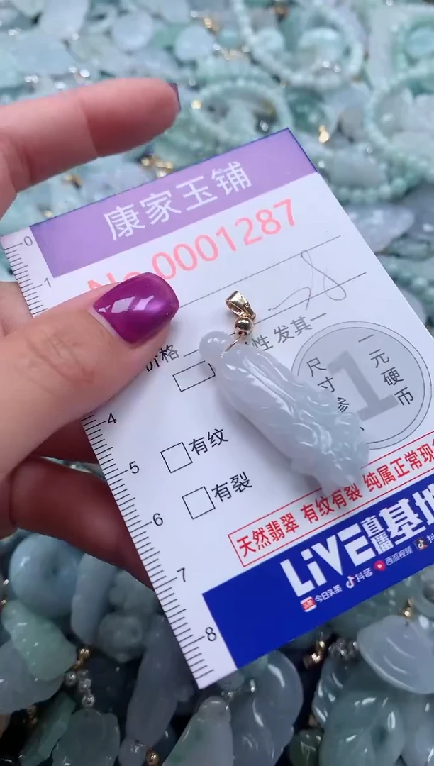 颈饰未镶嵌翡翠1287