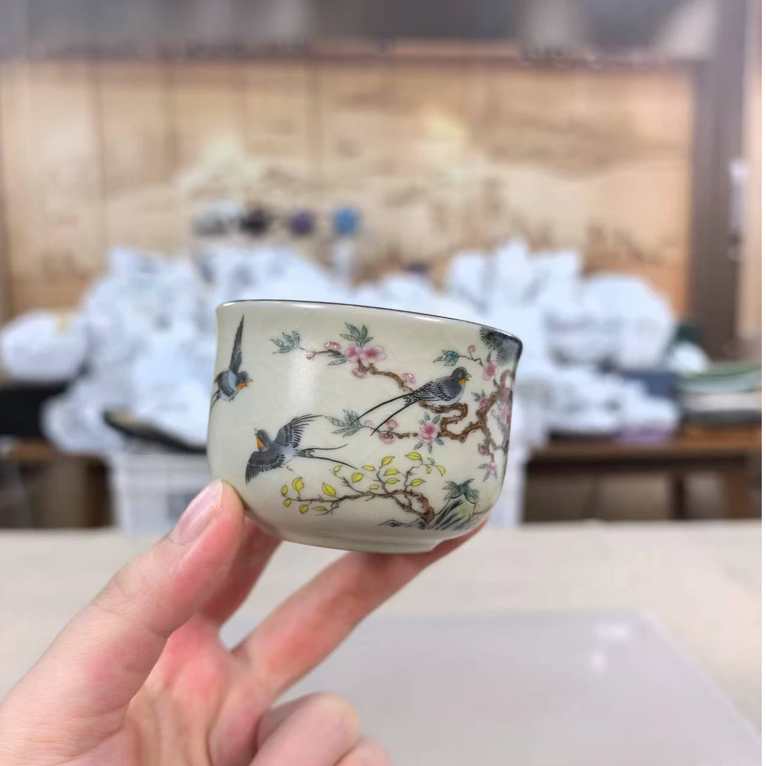 【闪购商品】喜上眉梢茶杯