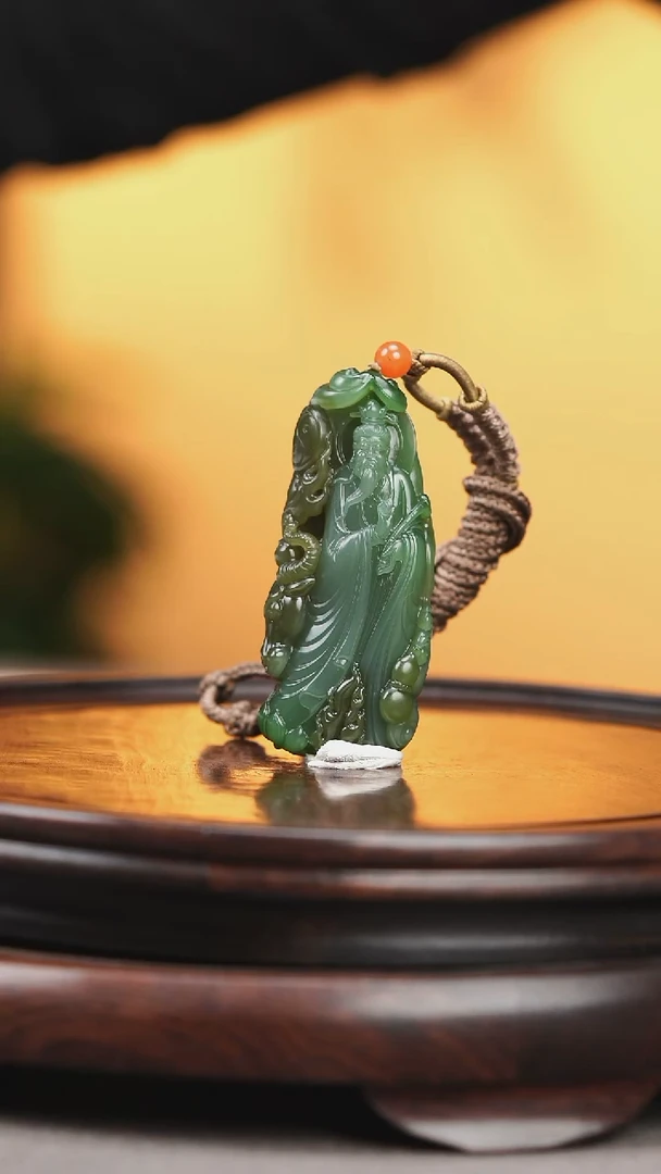 未镶嵌和田玉把件风****我