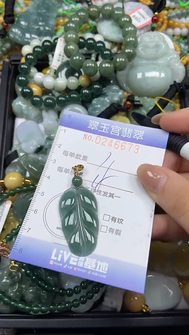 颈饰未镶嵌翡翠闪购C0246673