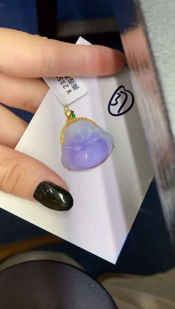 【闪购商品】翡翠颈饰18K金镶嵌00000000000