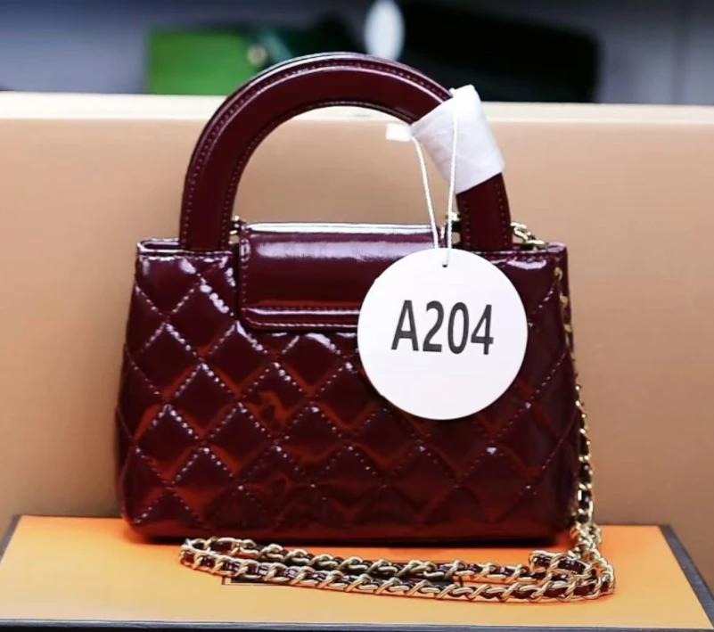 【A204】真皮女包 20*6*14