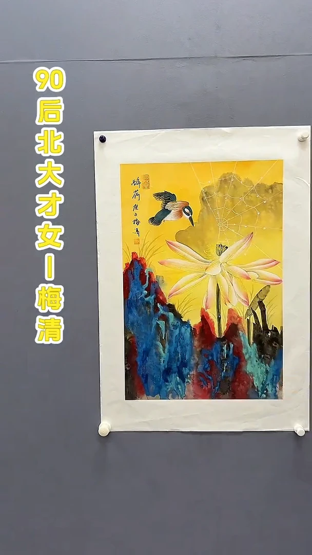 国画梅清老师2.7pc花鸟作品