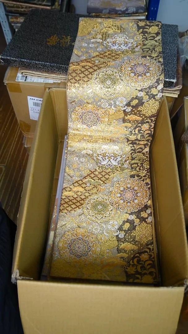 织绣20细密织鸳鸯宝相