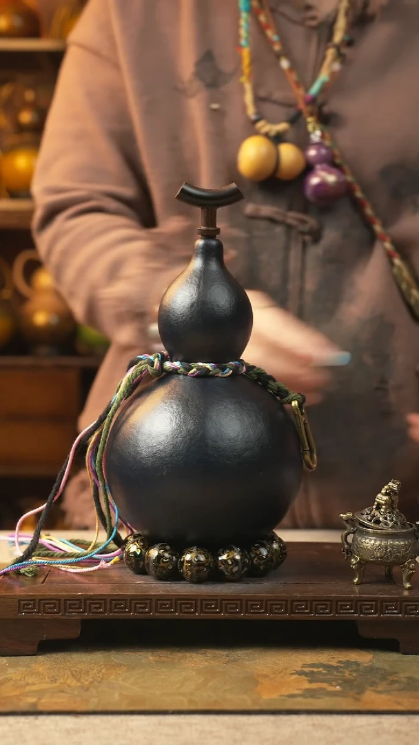 547大漆一物一拍记葫堂出品【不带手串】