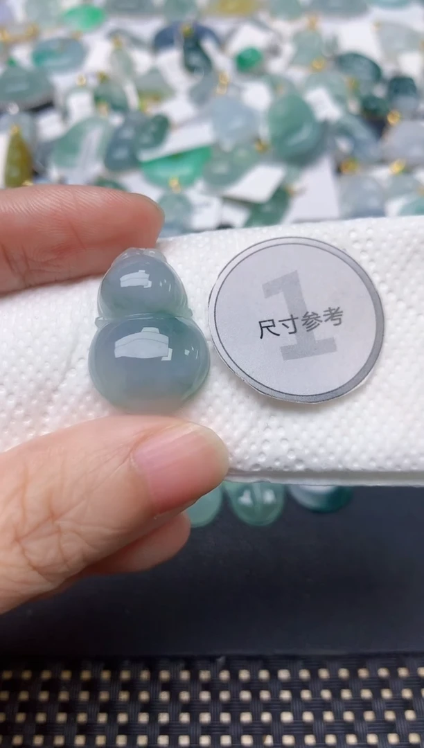 颈饰未镶嵌翡翠天然缅甸A货翡翠