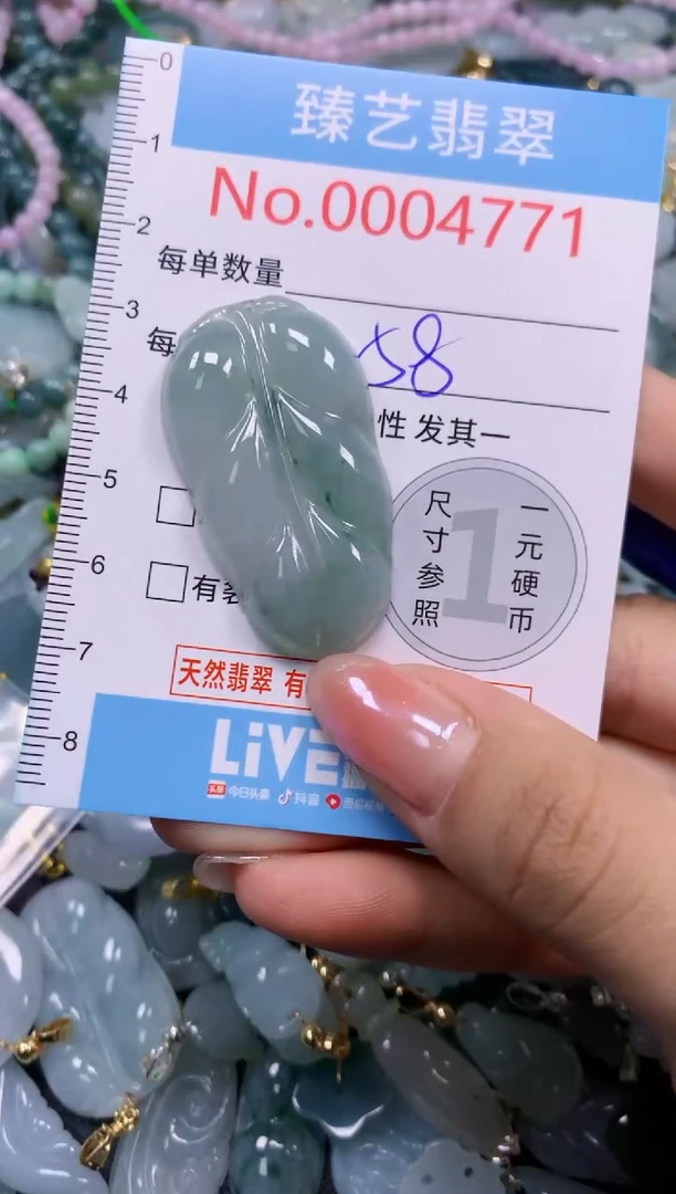 颈饰未镶嵌翡翠4771