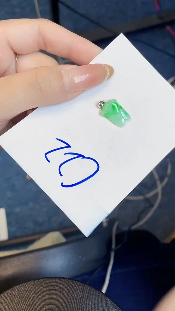 【闪购商品】翡翠颈饰18K金镶嵌000000000