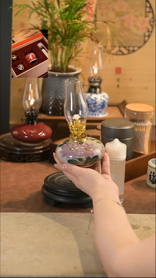 景德镇陶瓷香薰灯摆件