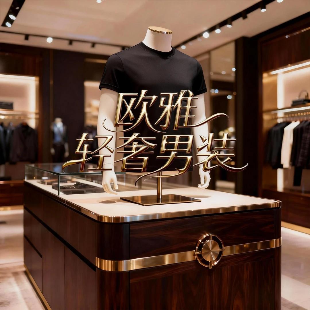 【14号链接-海绵宝宝】BONNIE VERNA 刺绣重工男款短袖T恤-ZX32655