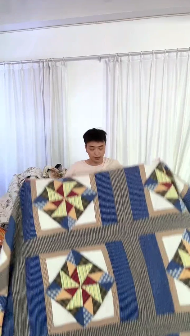 棉200*230纯棉床盖24号微瑕