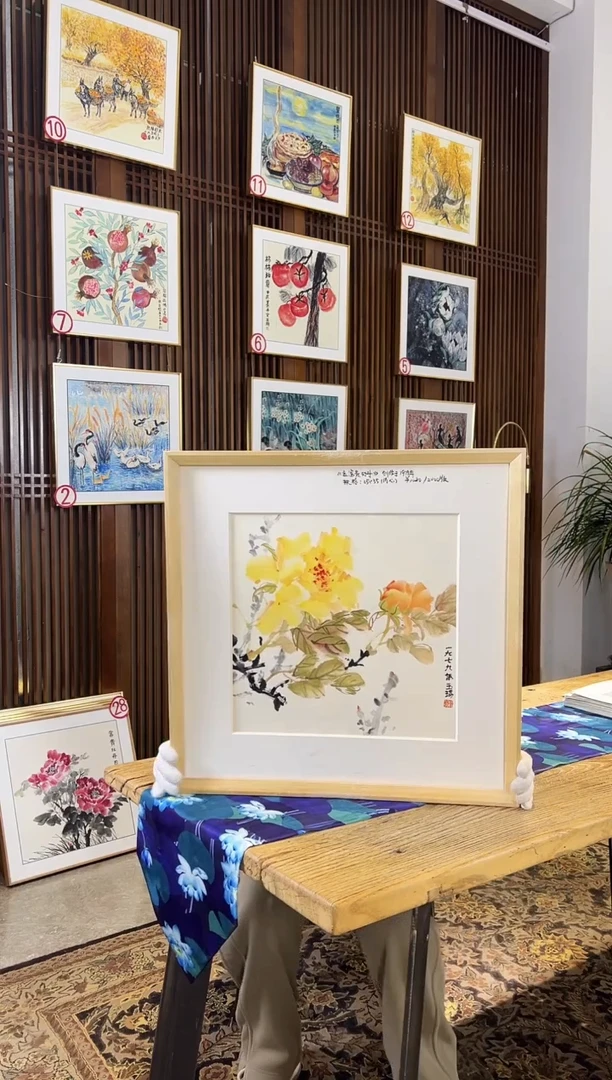 版画耿玉琨名章限量版画S